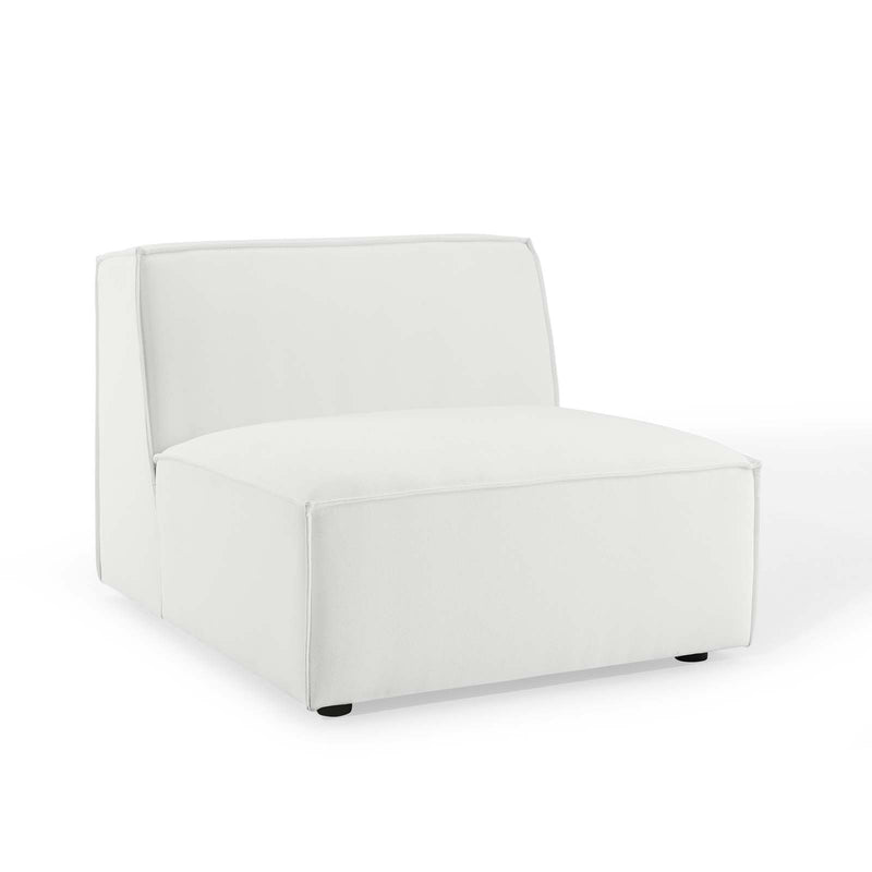 Restore Sectional Sofa Armless Chair | Polyester by Modway