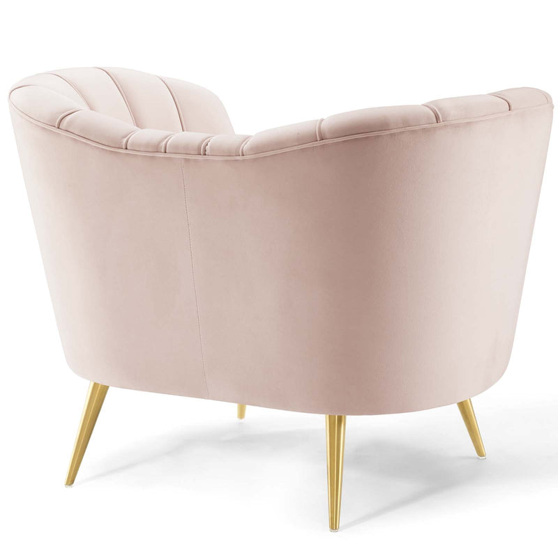 Opportunity Performance Velvet Armchair by Modway