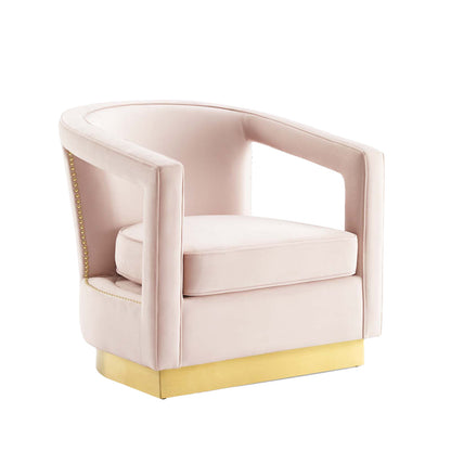 Frolick Performance Velvet Armchair by Modway