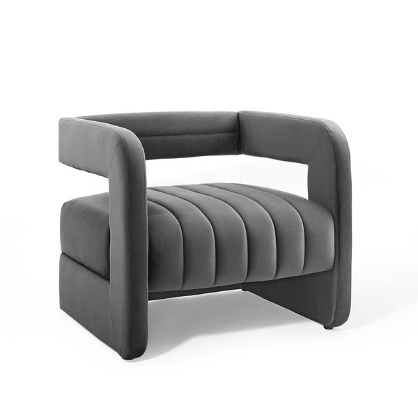 Range Tufted Performance Velvet Accent Armchair by Modway