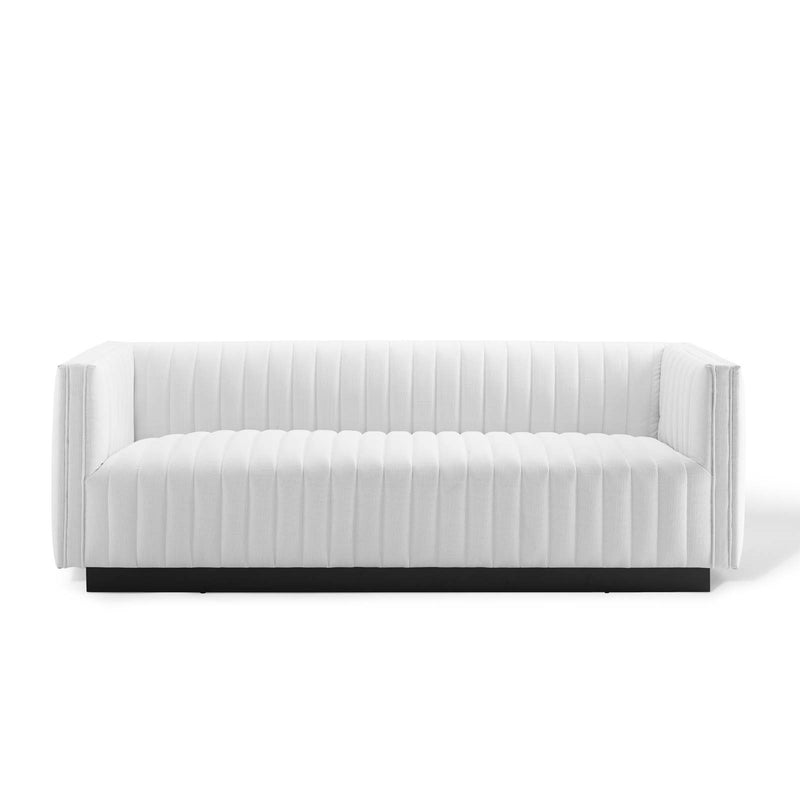 Conjure Tufted Upholstered Fabric Sofa | Polyester by Modway