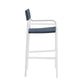 Raleigh Outdoor Patio Aluminum Bar Stool Set of 2 by Modway