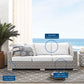 Conway Sunbrella Outdoor Patio Wicker Rattan Sofa by Modway