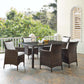 Conduit 7 Piece Outdoor Patio Wicker Rattan Dining Set by Modway