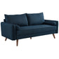 Revive Upholstered Fabric Sofa and Loveseat Set Azure by Modway