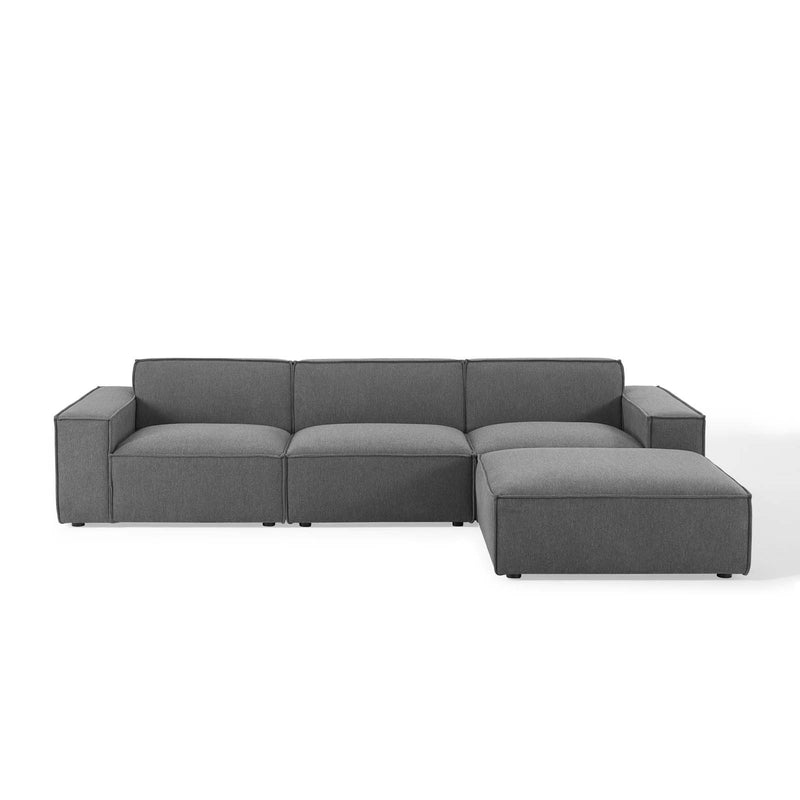 Restore 4 Piece Sectional Sofa | Polyester by Modway