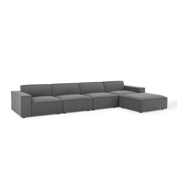 Restore 5 Piece Sectional Sofa | Polyester by Modway