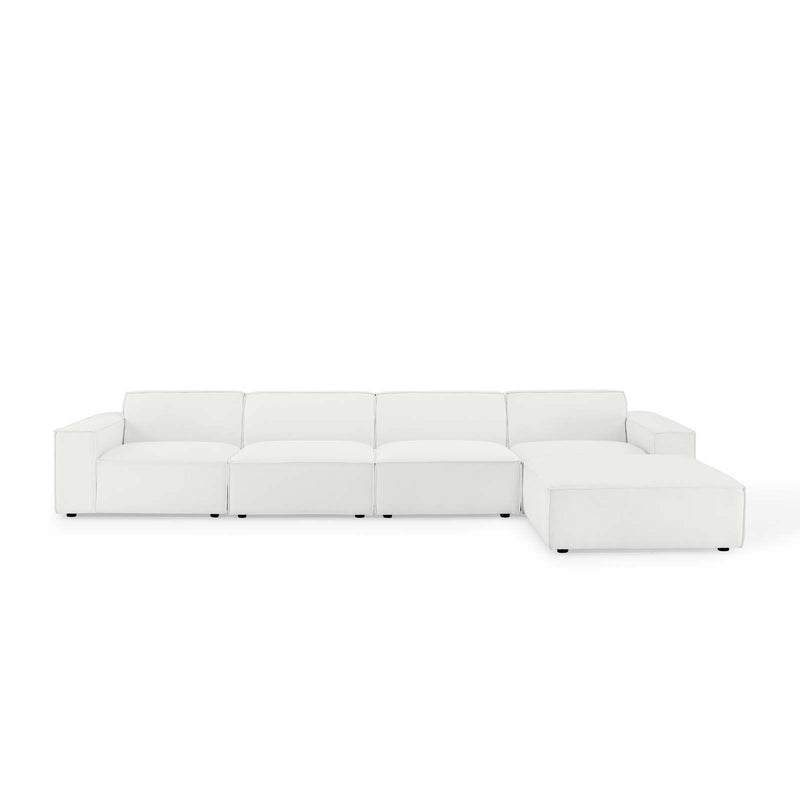 Restore 5 Piece Sectional Sofa | Polyester by Modway