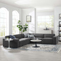 Restore 5 Piece Sectional Sofa | Polyester by Modway