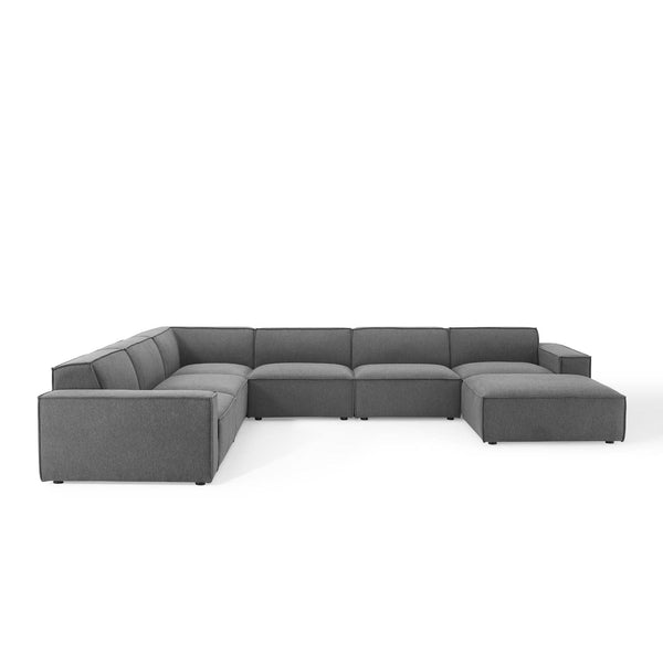 Restore 7 Piece Sectional Sofa | Polyester by Modway