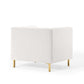 Shift Channel Tufted Performance Velvet Armchair by Modway