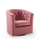 Prospect Tufted Performance Velvet Swivel Armchair by Modway
