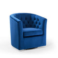 Prospect Tufted Performance Velvet Swivel Armchair by Modway