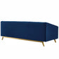 Valiant Vertical Channel Tufted Upholstered Performance Velvet 3 Piece Set by Modway