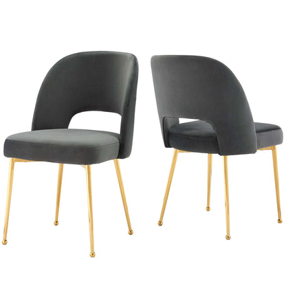 Rouse Dining Room Side Chair Set of 2 by Modway
