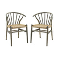 Flourish Spindle Wood Dining Side Chair Set of 2 by Modway