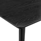 Vigor Rectangular Dining Table Black by Modway