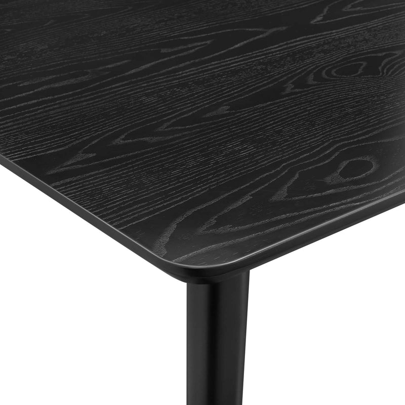 Vigor Rectangular Dining Table Black by Modway