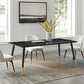 Vigor Rectangular Dining Table Black by Modway