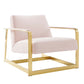 Seg Performance Velvet Accent Chair by Modway