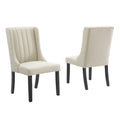 Renew Parsons Fabric Dining Side Chairs - Set of 2 by Modway