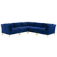 Ardent 5-Piece Performance Velvet Sectional Sofa by Modway