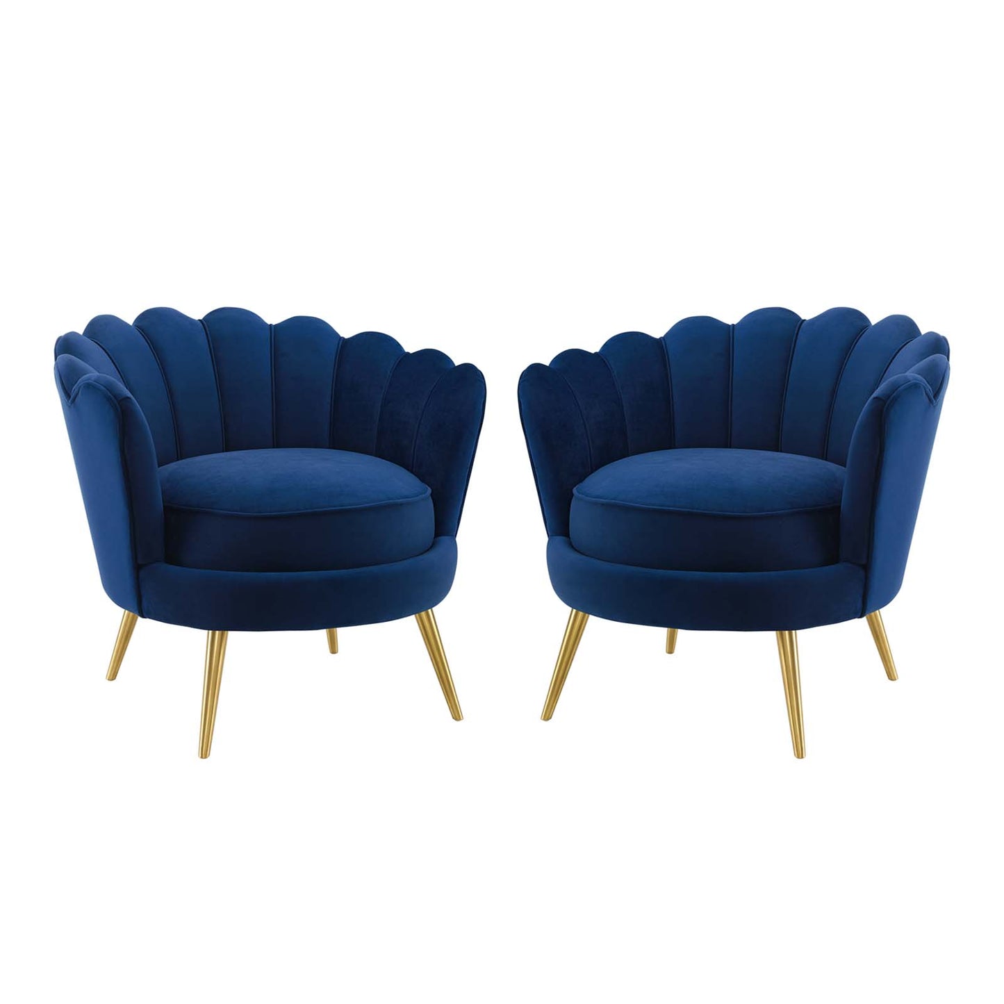 Admire Accent Armchair Performance Velvet Set of 2 by Modway