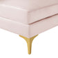Triumph Channel Tufted Performance Velvet 6-Piece Sectional Sofa by Modway