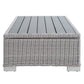 Conway Sunbrella Outdoor Patio Wicker Rattan 9-Piece Sectional Sofa Set by Modway