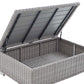 Conway Sunbrella Outdoor Patio Wicker Rattan 9-Piece Sectional Sofa Set by Modway