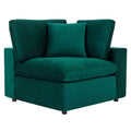 Commix Down Filled Overstuffed Performance Velvet Corner Chair by Modway