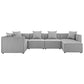 Saybrook Outdoor Patio Upholstered 6-Piece Sectional Sofa by Modway