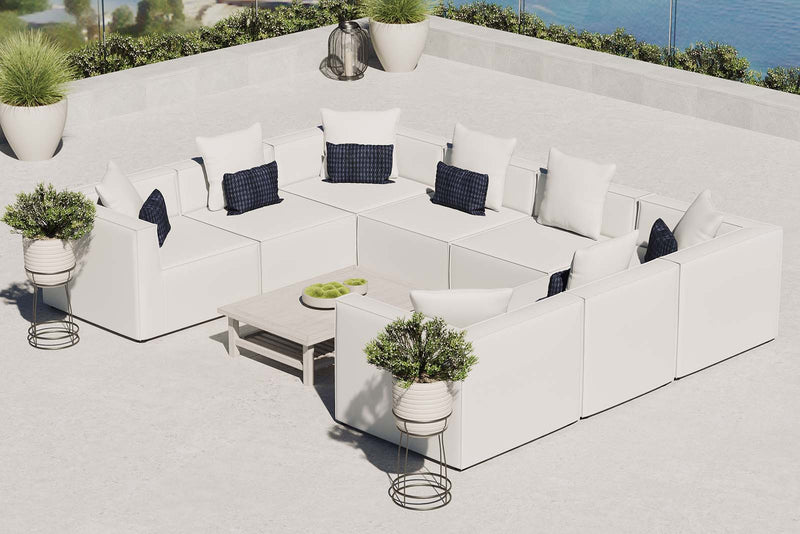 Saybrook Outdoor Patio Upholstered 8-Piece Sectional Sofa by Modway
