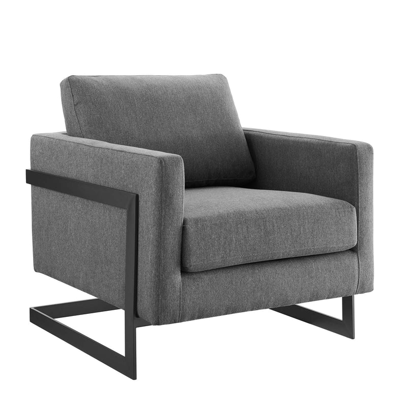 Posse Upholstered Fabric Accent Chair | Polyester by Modway