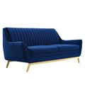 Winsome Channel Tufted Performance Velvet Sofa by Modway