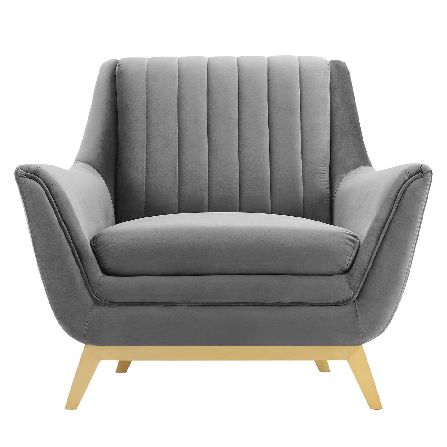 Winsome Channel Tufted Performance Velvet Armchair by Modway