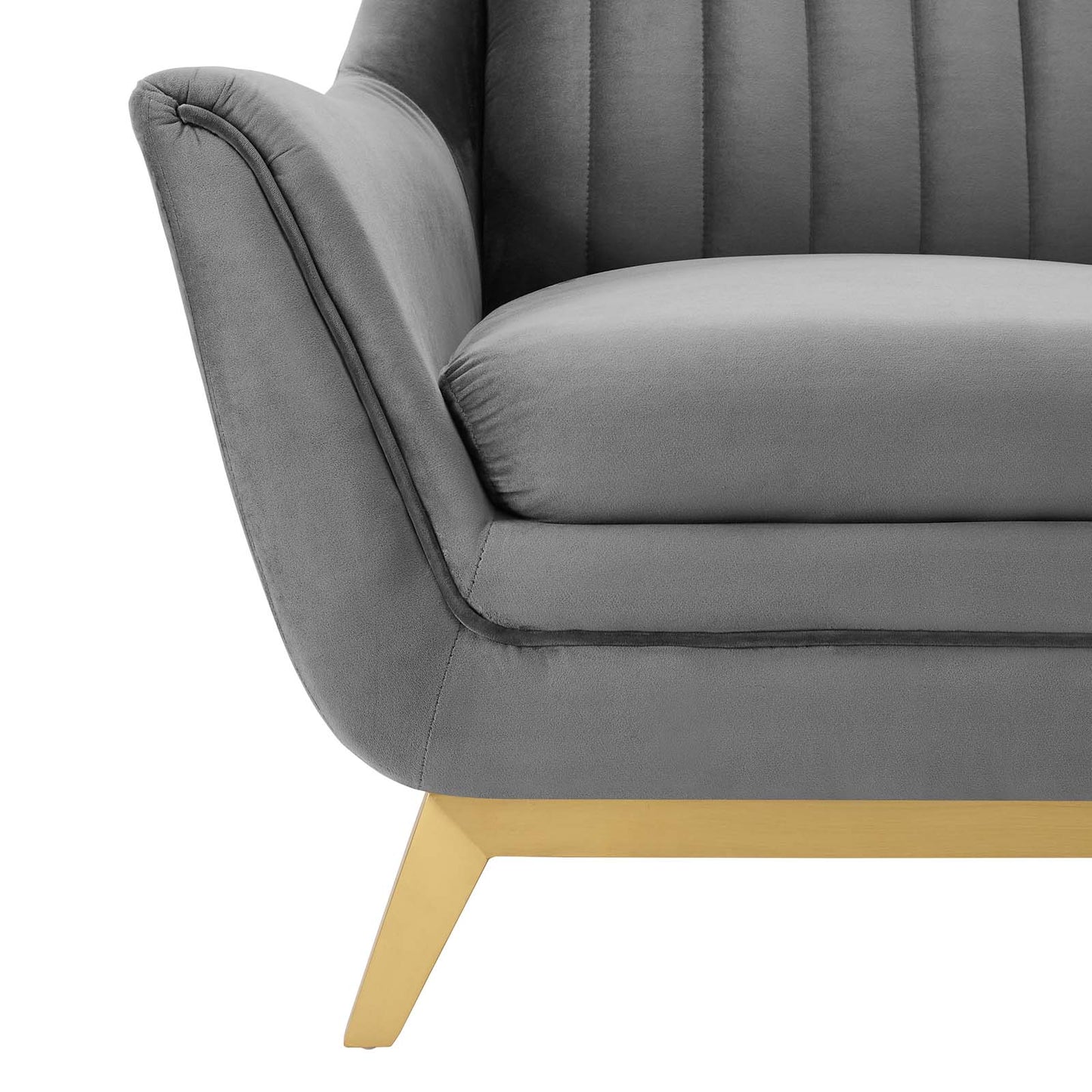 Winsome Channel Tufted Performance Velvet Armchair by Modway