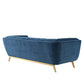 Bestow Crushed Performance Velvet Sofa | Polyester by Modway