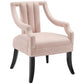 Harken Accent Chair Performance Velvet Set of 2 by Modway