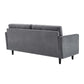 Exalt Tufted Performance Velvet Sofa in Gray by Modway