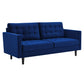 Exalt Tufted Performance Velvet Sofa in Gray by Modway