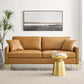 Juliana Vegan Leather Sofa Tan by Modway