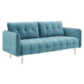 Cameron Tufted Performance Velvet Sofa by Modway