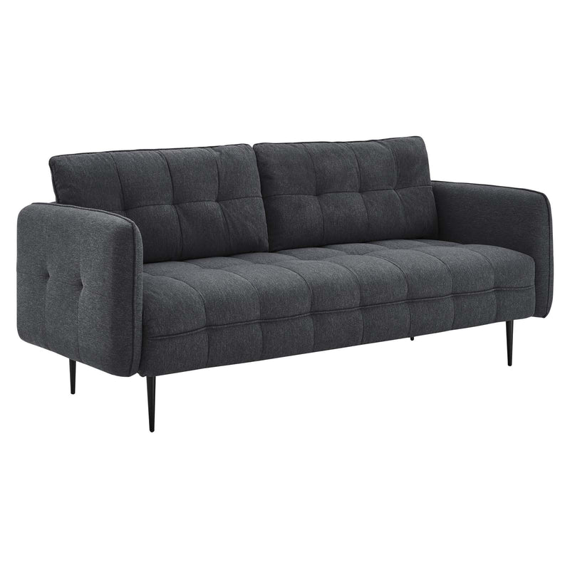 Cameron Tufted Fabric Sofa | Polyester by Modway