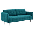 Cameron Tufted Fabric Sofa | Polyester by Modway