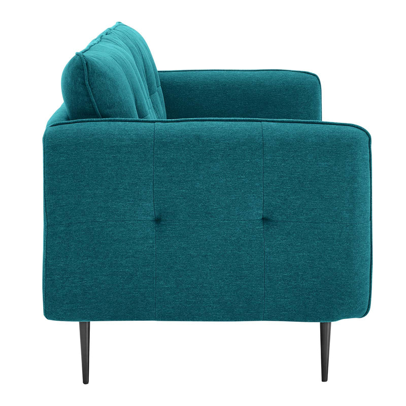Cameron Tufted Fabric Sofa | Polyester by Modway