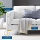 Kaiya Fabric Sofa | Polyester by Modway
