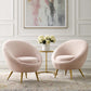Circuit Accent Chair Performance Velvet Set of 2 by Modway