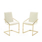Pitch Dining Armchair Performance Velvet Set of 2 by Modway