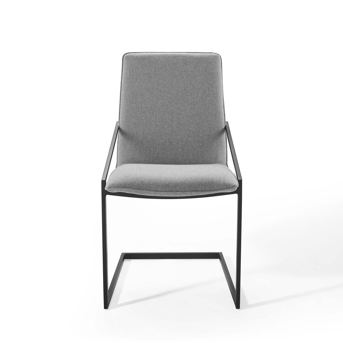 Pitch Dining Armchair Upholstered Fabric Set of 2 by Modway